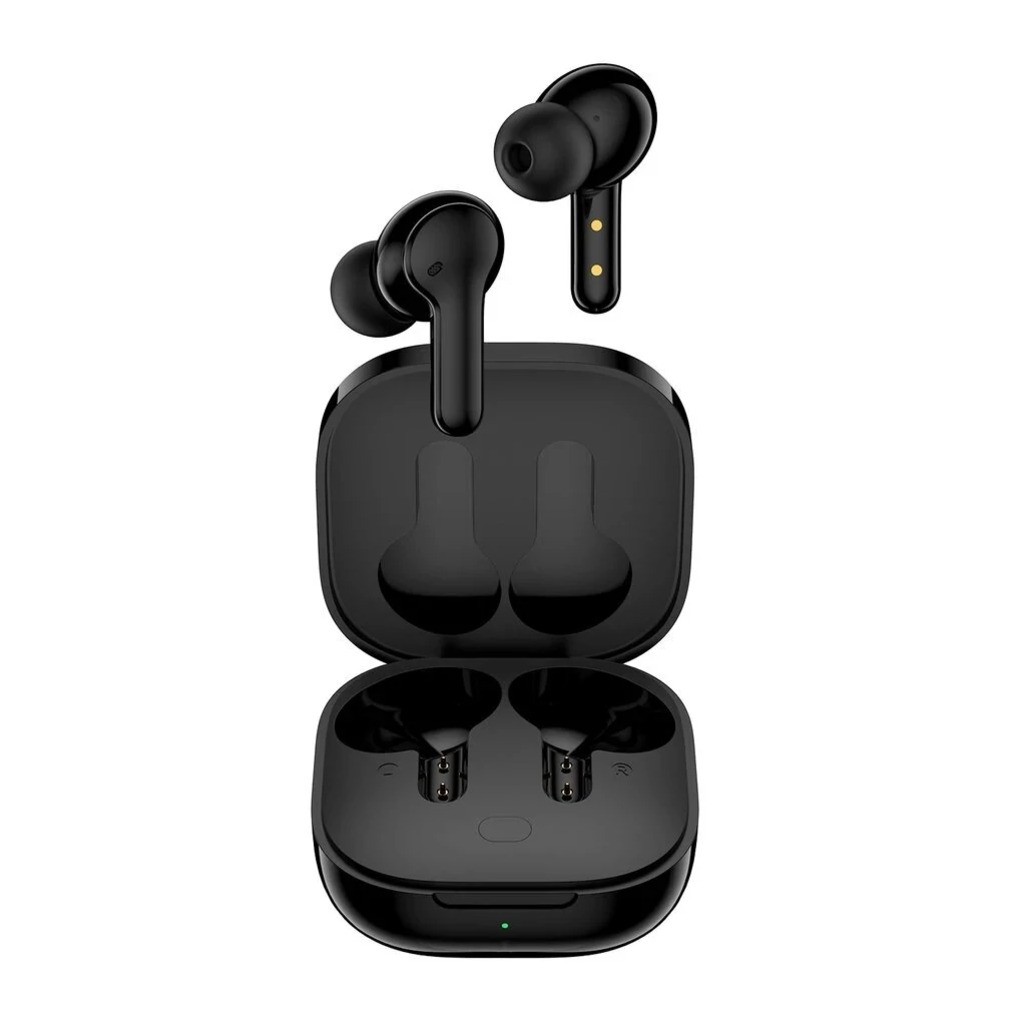 1ad8e437-a689-4adb-bc1f-d329e80954d2 QCY T13 TWS Black Dual Driver 4-mic noise cancel. True Wireless Earbuds - Quick Charge 380mAh