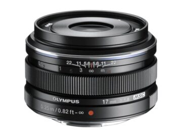 Olympus 17mm 1:1.8 II BLACK M.ZUIKO DIGITAL (EW-M1718) Lense Micro FT