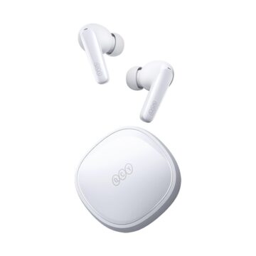 QCY T13X TWS White - 30 hour battery True Wireless  in-ear earbuds Quick Charge 380mAh Gaming 0
