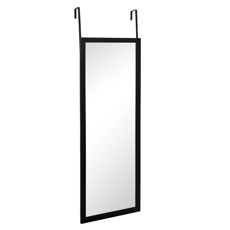 199-000500 Καθρέπτης πόρτας PWD-0111 polyresin-μαύρο 34x1.7x94εκ
