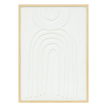 Πίνακας σε καμβά Bobby mdf 50x2.6x70εκ