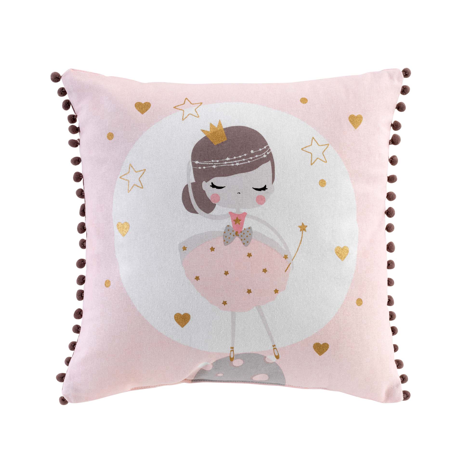 A_PetitePrincesse_C40 Μαξιλάρι Σχ.Petite princesse διακοσμητικό 40x40cm 100% βαμβ.