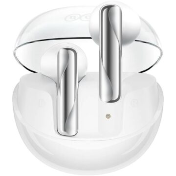 QCY Ailybuds Clear White - Semi-Ear 13mm driver