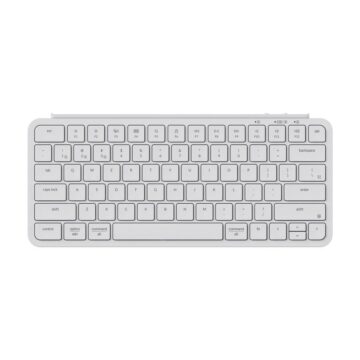 Keychron B1 Pro (B1P-K8) Ultraslim Mini Wireless Keyboard ZMK Online customize-Ivory White 75% US