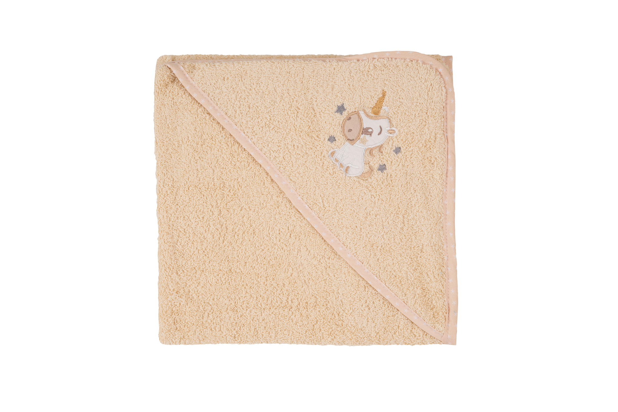 TONY2588Adaxion-ok Πετσέτα με κουκούλα Σχ.Pony 75X75cm 100% cotton