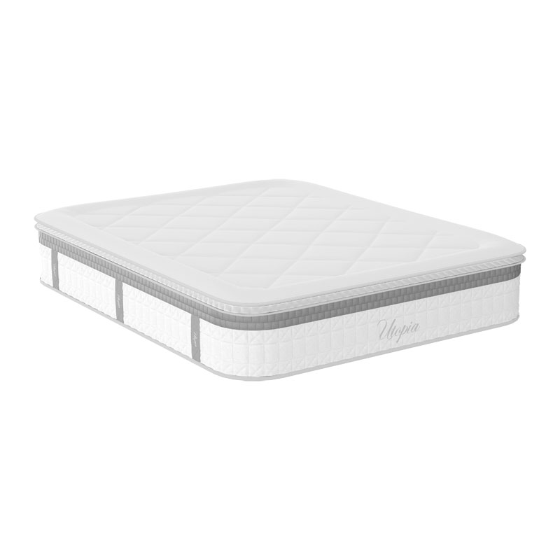 100-000008 Στρώμα Utopia pocket spring με ανώστρωμα 30-32cm 160x200εκ