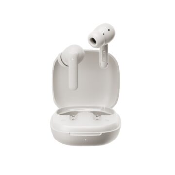 QCY Buds White - Noise Reduction Clear Calls TWS Earbuds 35h
