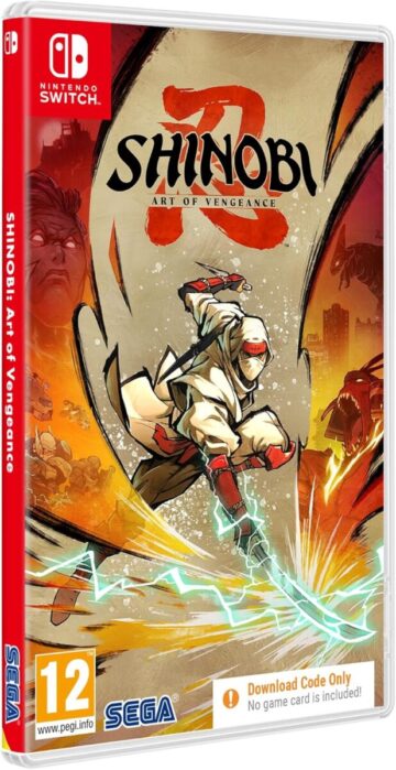 SHINOBI: Art of Vengeance SWITCH (Code in Box &original outfit & amulet)