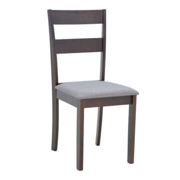 Καρέκλα Dallan  σε καρυδί απόχρωση 40x47.5x89εκ