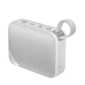 QCY SP2 Grey - Pocket Size IP67 RGB BT Speaker Deep Punch Bass TWS Stereo Subwoofer 17h