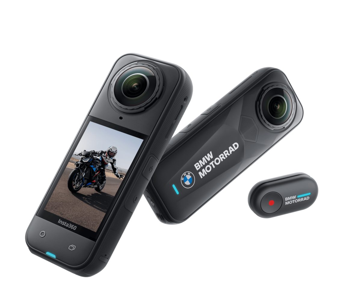 浅色底 Insta360 X5 BMW Motorrad Edition - Ultra Battery