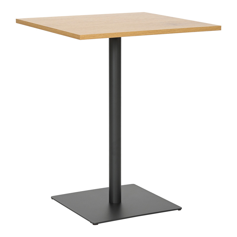 350-000038 Τραπέζι Nerobian mdf σε sonoma απόχρωση 60x60x75εκ