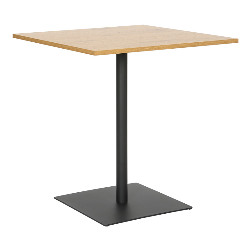 350-000039 Τραπέζι Nerobian mdf σε sonoma απόχρωση 70x70x75εκ