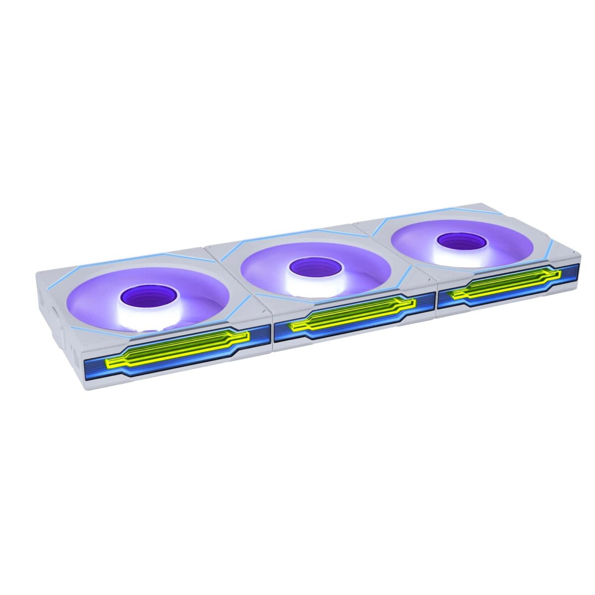 684fdc07d69409.58278453_qmogehlk Lian Li UNI FAN INFINITY SL- Wireless - 120 -3PCS Reverse White (Triple pack include Controller)