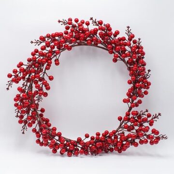 ΣΤΕΦΑΝΙ ΜΕ ΚΟΚΚΙΝΑ BERRIES