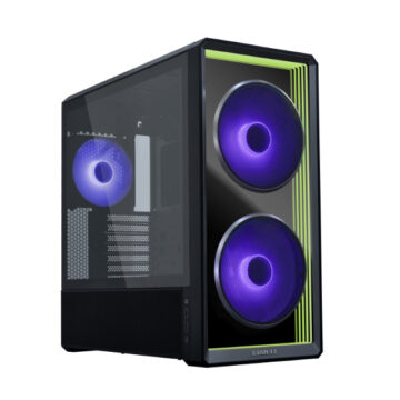 Lian Li LANCOOL 217 INF Black – Infinity Mirror – ATX PC Case (3 FANS Included) 2 x 170mm
