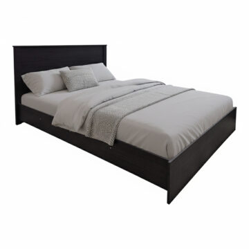 Κρεβάτι Athos σε wenge απόχρωση 140x200εκ