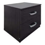 Κομοδίνο Athos σε wenge απόχρωση 48x40x41.5εκ