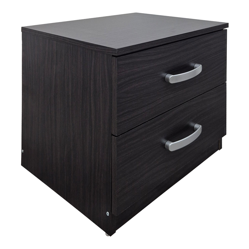 383-000107 Κομοδίνο Athos σε wenge απόχρωση 48x40x41.5εκ