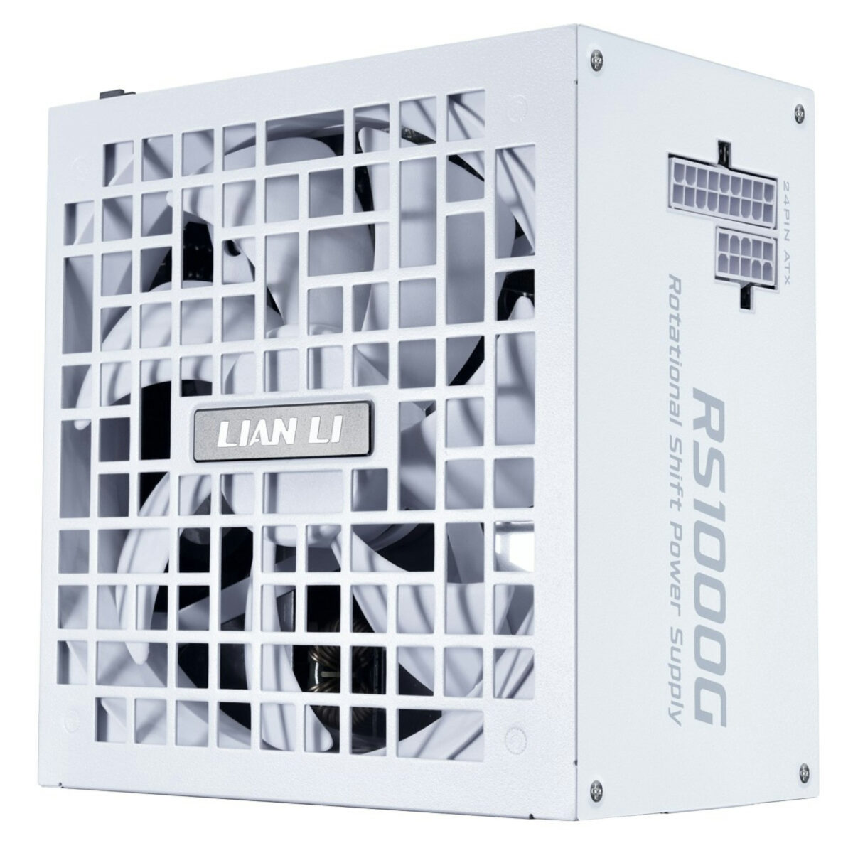 5c86b1016a68bf0808c92a6c53f64229 Lian Li RS1000G White - 1000 Watt 80+ Gold PSU - 12V-2x6 Colored Cable - Fully Modular