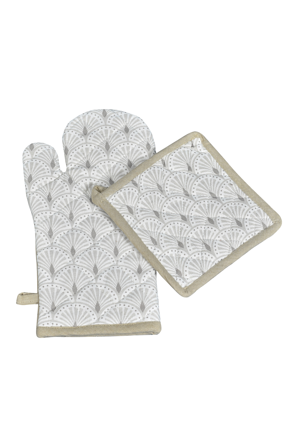 Evelyn-Glove-POtholder-Set Σετ πιάστρα-γάντι Σχ. Evelyn 100% cotton