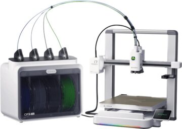 Creality SparkX i7 Combo 3D Printer - 500mm/s fast - AI Smart Detection - 26x26x26 - No Assembly