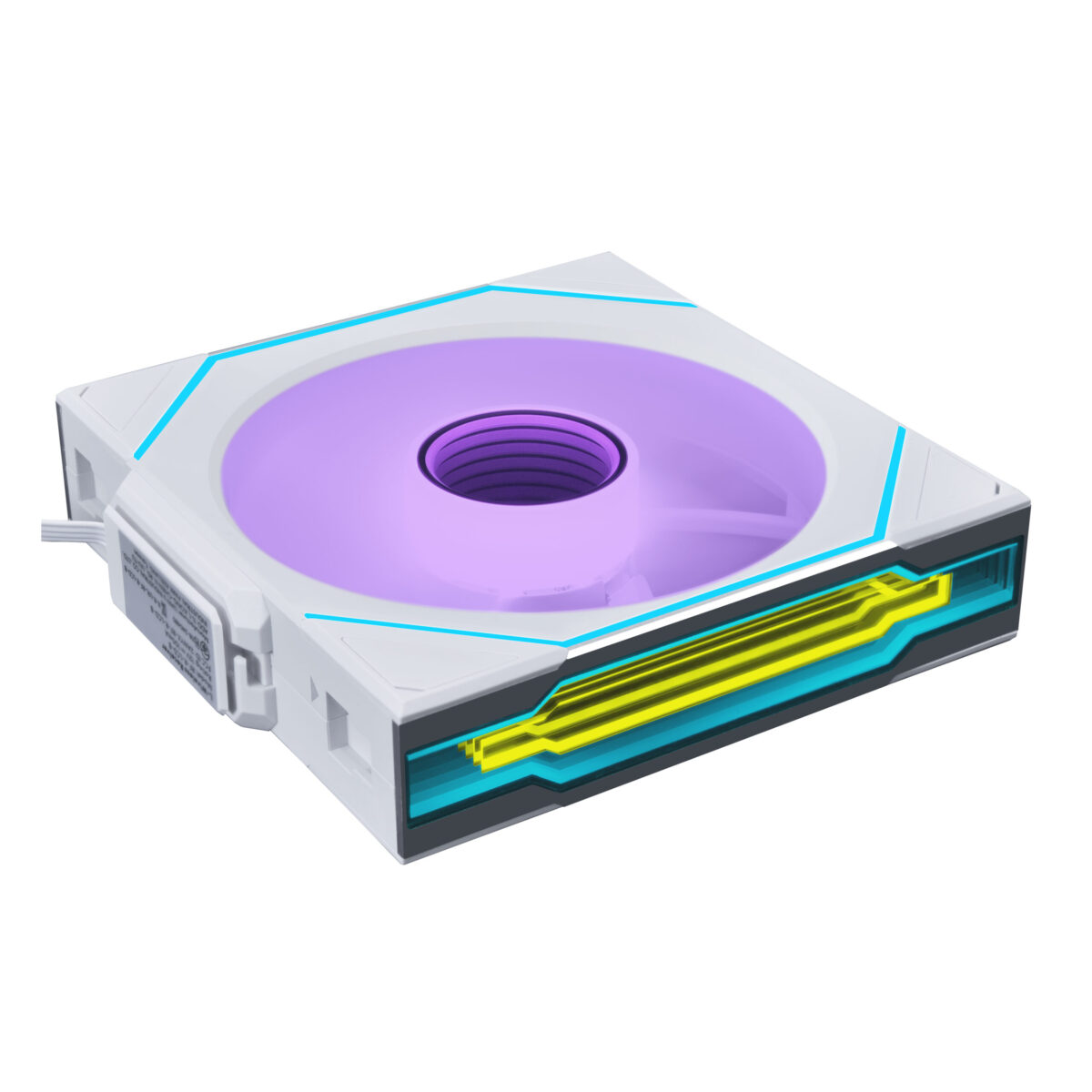 ee10 Lian Li UNI FAN INFINITY SL - Wireless - 140 - Reverse - White - aRGB PWM Fan (1pcs) no controller