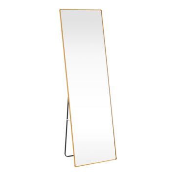 Καθρέπτης Moira αλουμίνιο χρυσό 50x28x160εκ