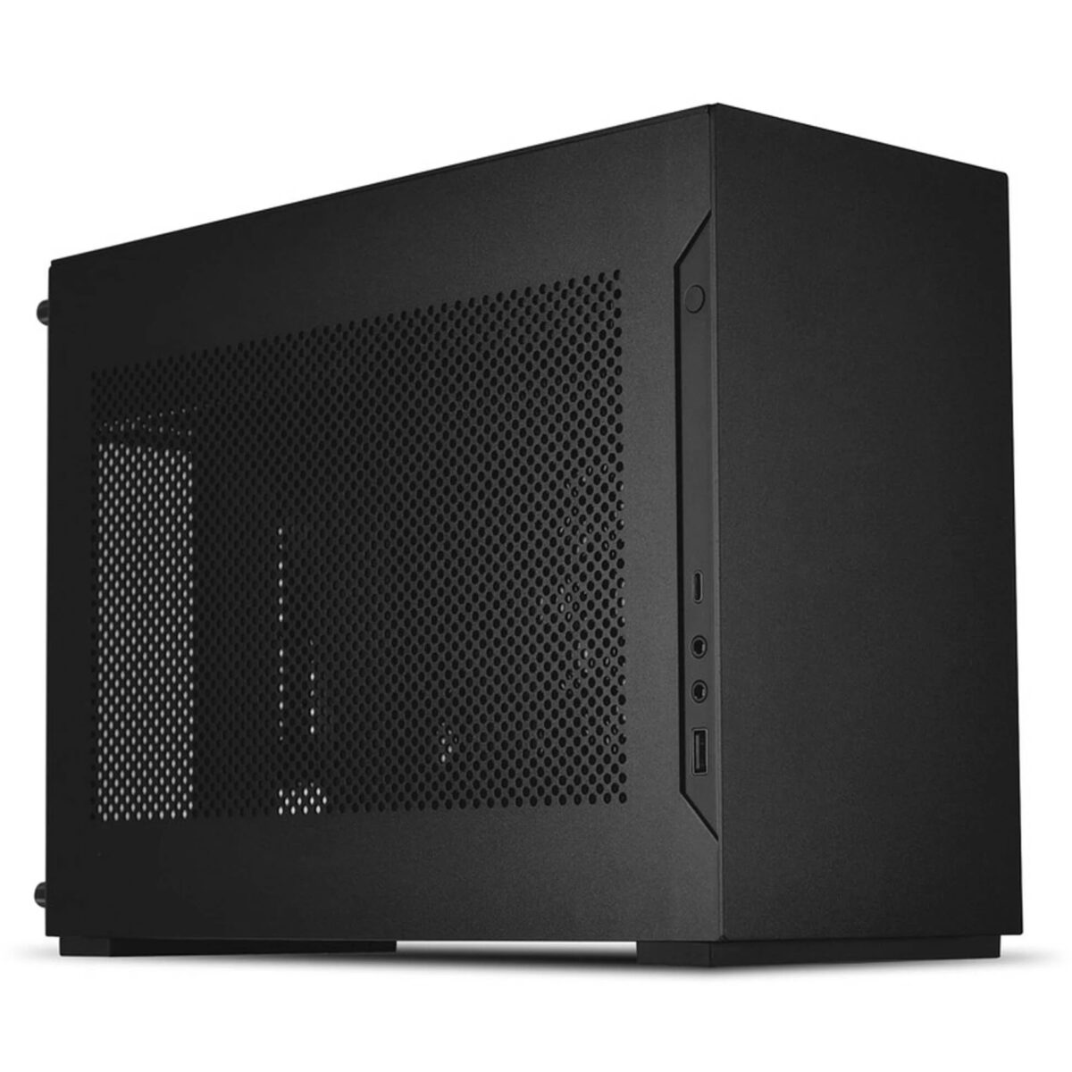 GELI-992_4c3778152a40a4c3d0073f77e74f4ac14b67c58b Lian Li A4-H2O PCIe 5 Black - Mini-ITX PC Gaming Case - GPU Clearance 322 mm - Aluminum - SFX PSU